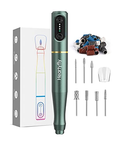 Nagelfräser, 20000u/Min 3 Geschwindigkeitsstufen einstellbar für Acrylnägel Kallus Nagelhaut Cover