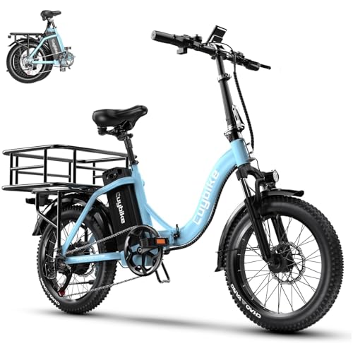 Folding Electric Bike for Adults with 1000W Peak Motor, 48V