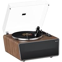 All in One Tocadiscos de Vinilo con 4 Estéreo Altavoces