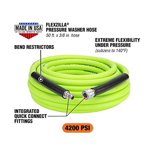 Flexzilla 50' Pressure Washer Hose
