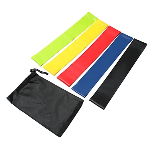 Resistance Bands Elastic Exercise Bands 5 Pack Physical Therapy Tension Band Recovery Band Workout Strength Training Bands for Women, Yoga, Arms,Upper Body and Shoulders.Set of 5