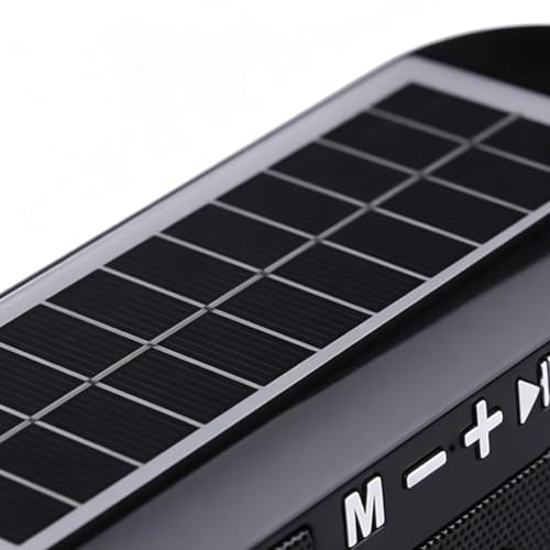 Enceinte sans fil solaire nomade pour camping et plage