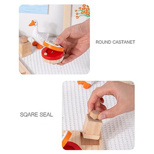 Brinquedo Montessori com 5 peças de tabuleiro de atividades | Brinquedos Montessori quebra-cabeças d