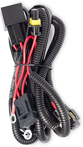XtremeVision Universal HID Battery Wiring Relay Harness 12V 40 AMP 35W/55W - H1 H3 H7 H8 H9 H10 H11 9005 9006 5202 880 881 9140 9145