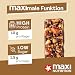 MaxiNutrition Dark Chocolate Peanut Nussriegel vegan 12x46g – Protein Riegel aus ganzen Nüssen mit 22% Protein, plant based, ohne Zuckerzusatz, ohne künstliche Aromen