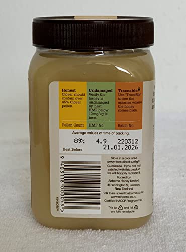 Airborne Miel Cremosa de Trébol 500g miniatura 3