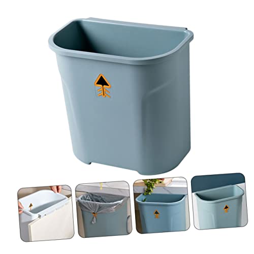Caneca de basura rectangular plástica colgante ligera miniatura 3