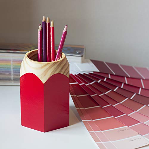 Porta lápis Lápis Vermelho