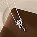 Reffeer Solid 925 Sterling Silver Moon Star Necklace for Women Teen Girls CZ Moon Choker Necklace Dainty Star Pendant Necklace (A-Silver)