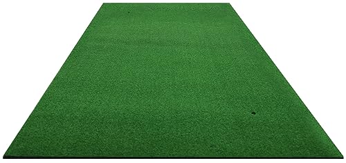Signature Fitness Fitvids Golf Hitting Mat – 5 x 3 Feet – Pro, 5'x3', 15mm Thick – Green by Signature Fitness - Used condition - US$44.46