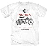 coton H Sport Vespa NSU AWO Kreidler Oldtimer DKW Moto Hercules Mobylette Motocyclette Polo T-Shirt Chemise S
