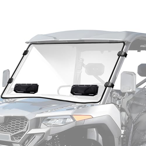StarknightMT UForce 600 Front Windshield Vented Scratch Resistant...