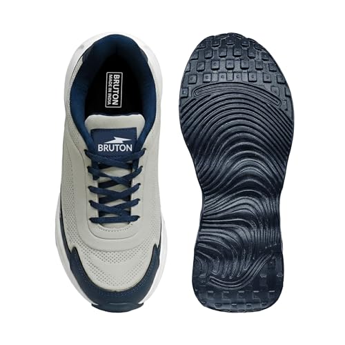 Image of BRUTON Vortex-625 Stylish Casual Shoes for Men | Lightweight Lace-Up Shoes Sneakers for Men