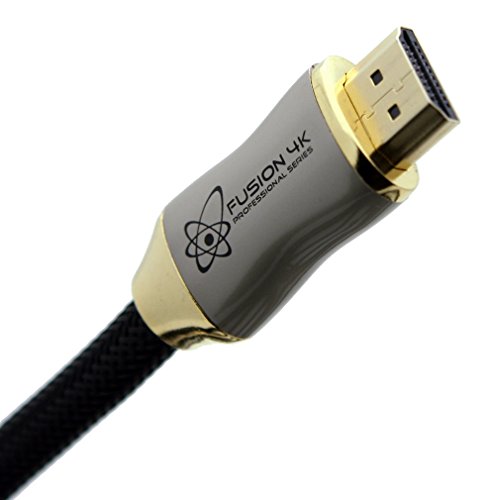 Fusion4K High Speed 4K Hdmi Cable (4K @ 60Hz) - Professional Series (1.5 Feet) #TOP4