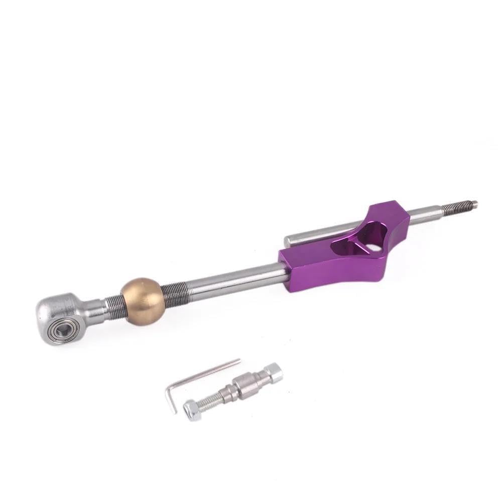 HYASDBWE Extender Adjustable Short Shift for Civic for Integra for CRX B16 B18 B20 for D Series Car Accessories Gear Shifter Parts(Purple)