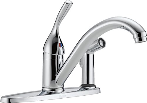 Delta Faucet 300-DST Classic Faucet, 8.69 x 8.00 x 8.69 inches, Chrome by DELTA - Used condition - US$118.28