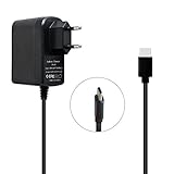 - Salida: 5V 3A / 15V 2.6A Aukru 5V 3A/15 V 2.6A Nintendo Switch AC Carga rápida Tipo C Adaptador con 1.5 m Cable para Nintendo Switch - Negro