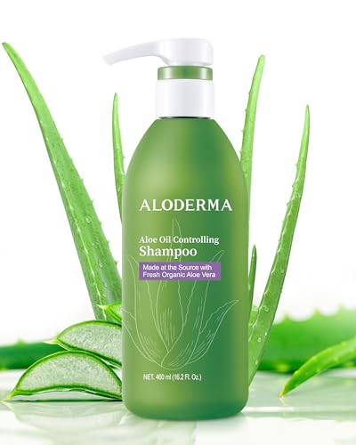 Aloderma Oil Controlling Shampoo Made Freshly Harvest,