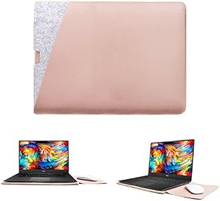 WALNEW 13-inch Sleeve for Dell XPS 13 7390/9300, Protective Dell Sleeve Case Dual