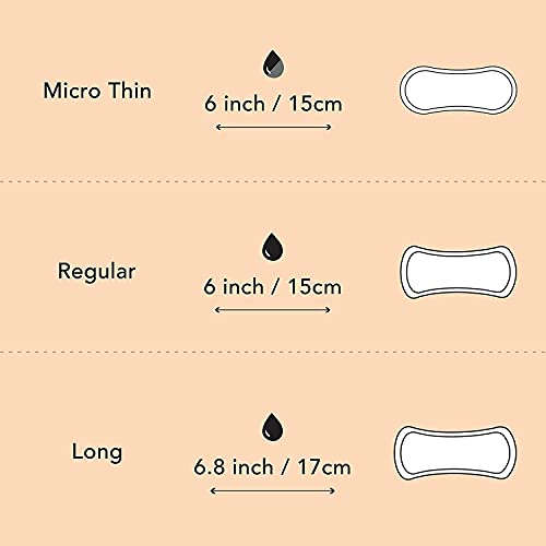 Rael Organic Cotton Cover Liners - Unscented, Chlorine Free, Light Absorbency, Daily Panty Liners (Regular, 44 Count) #TOP4