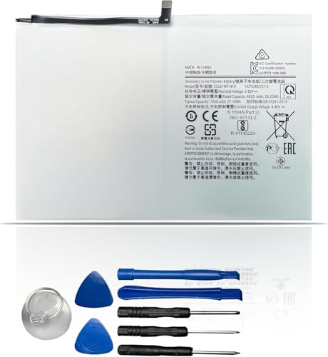 Batería EB-BT515ABU para Samsung Galaxy Tab A T510 ideal para ver películas sin interrupciones
