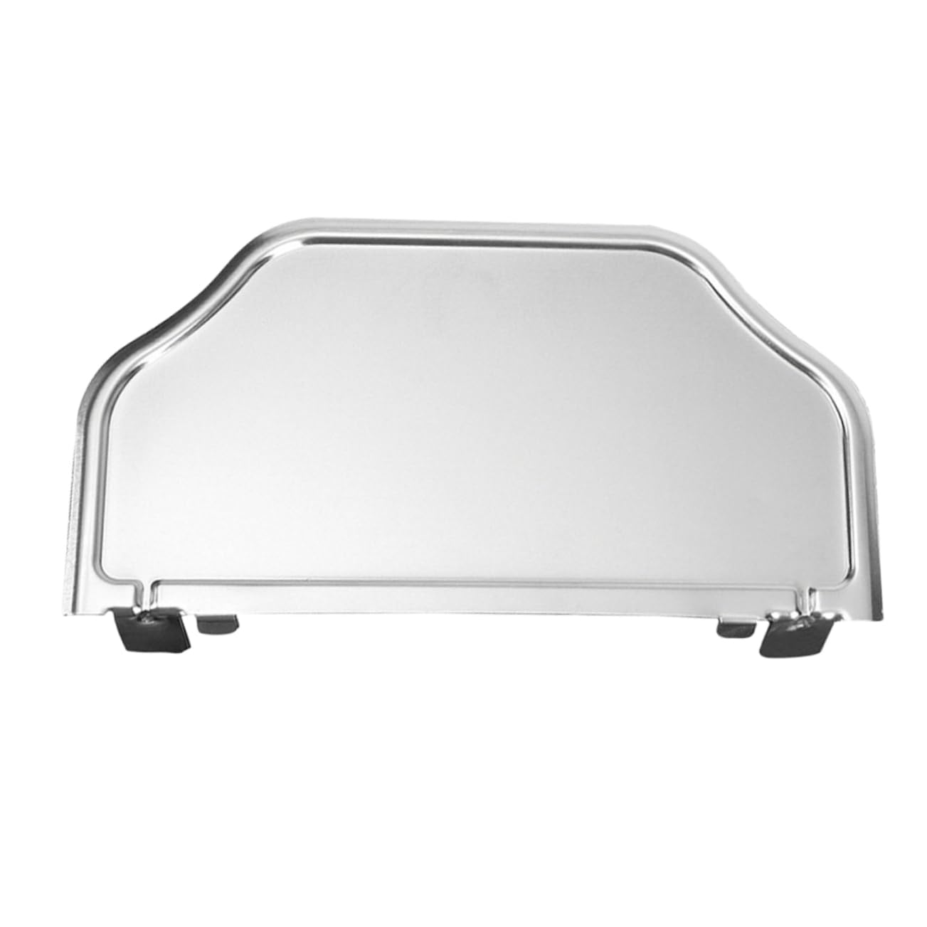 STOBAZA Sturdy Stainless Steel Bbq Seasoning Plate Outdoor Grill Side Tray Bbq Accessory