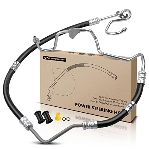 A-Premium Power Steering Pressure Hose Line Assembly Compatible with Ford Transit Connect 2012-2013, L4 2.0L, Pump To Rack/Gear