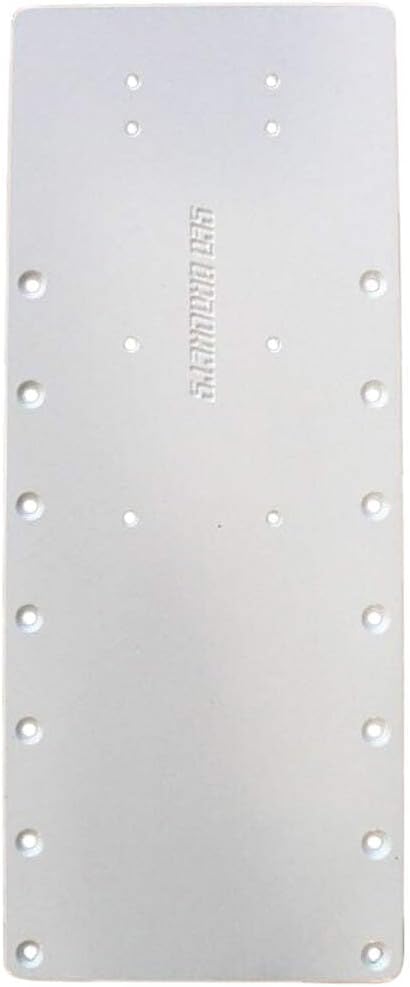 20" Straight Trolling Motor Plate