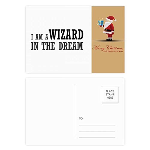 Cartes postales I am A Wizard in The Dream lot de 20 pièces pour correspondance