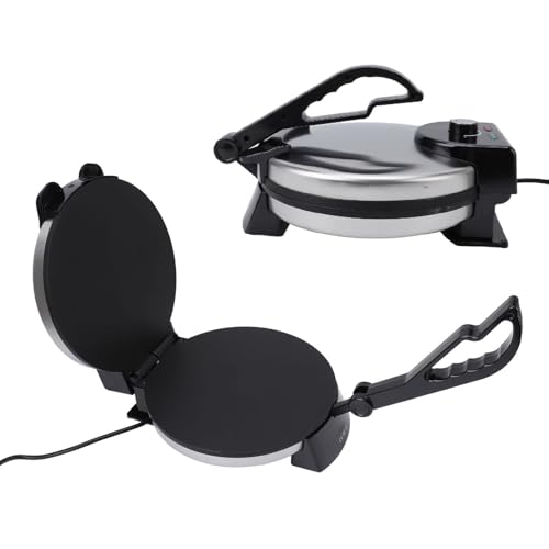 SEAFRONT Premium Material Roti Maker 1800W Anti -Stick -Beschichtung Roti Maschine Zum Frühstück Chapati Tortilla, Vielseitig in der Lebensmittelindustrie
