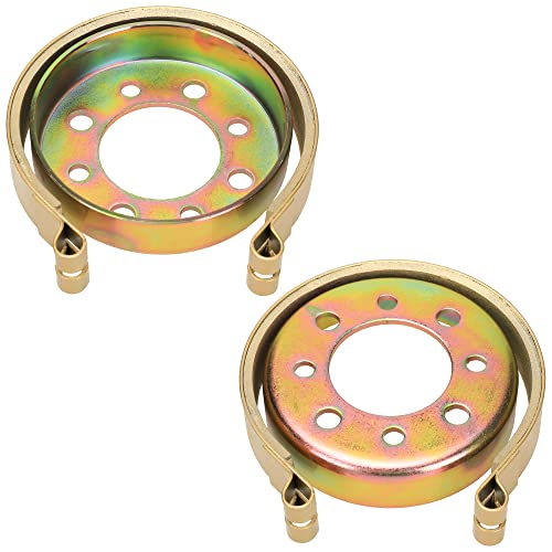 Image of GREHUA Rear 4 inch Go Kart Brake Drum Band Pin & Cable Kit Compatible with Predator 212cc 196cc 6.5hp 420cc Azusa 2251-B Manco Bandit Critter 1492 4316 297 Rotary 484 Yerf-Dog Yard Carter ATV Parts Gold