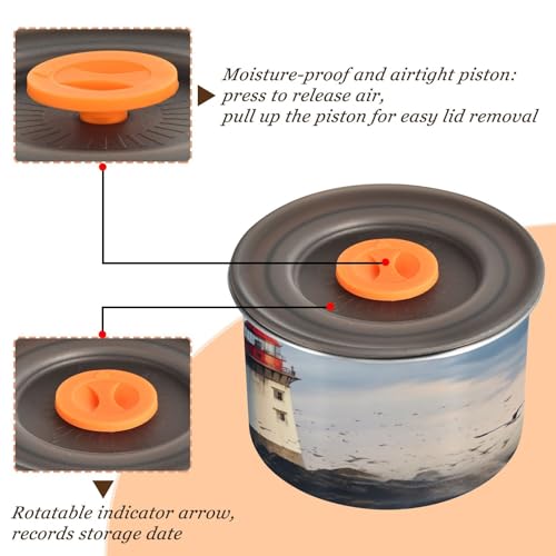 Bote hermético para café de acero inoxidable ATTX 900 ml miniatura 3