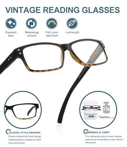 Image of Vintage Reading Glasses Men Women