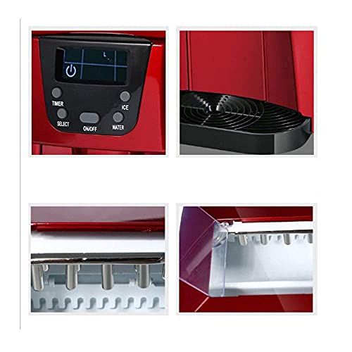 Máquina automática para hacer hielo 3 en 1 con dispensador miniatura 4