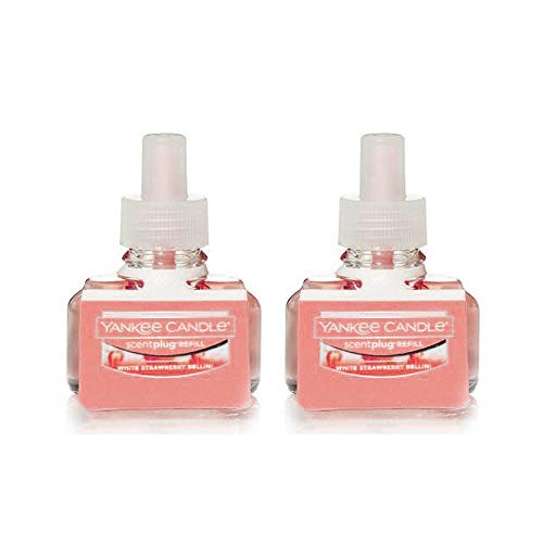 Yankee Candle 2 Pack of White Strawberry Bellini ScentPlug Refill ...