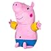 Peppa Pig Selezione Giocattoli di Peluche 30 cm Softwool | Animali Peluche, Cifra:George con Maniche da Nuoto