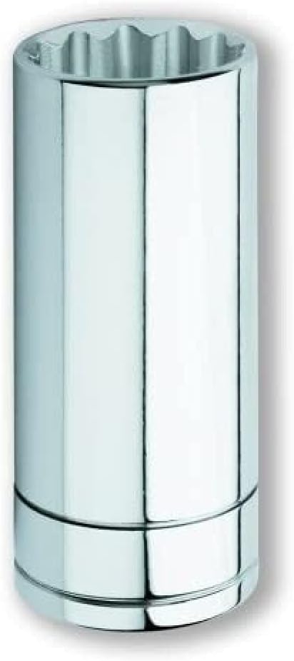 Bahco 7805DM-30 BH7805DM-30 Bi-Hex Deep Length Socket, Silver, 1/2-Inch, 30 mm
