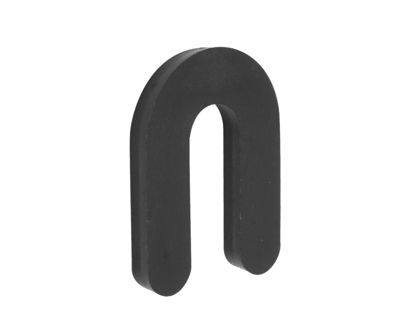 CRL Black 1/4" x 2" Plastic Horseshoe Shims Pack of 100
