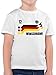 Produktbild Kinder T-Shirt Jungen - 2024 Fussball EM Fanartikel - Deutschland Trikot mit Name und Nummer Germany - 164 (14/15 Jahre) - Weiß - deutschlandtrikot fußball wm 24 tshirt fußball. deutsche shirt