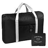 Travel Tote Bag,For Spirit Airlines Personal Item Bag 18x14x8 Foldable Travel Duffel Bag Tote Lightw