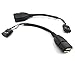 Duttek (2-Pack) 10CM USB 2.0 Type A Female to Dupont 9 Pin Female Header Motherboard Cable Cord (AF/9Pin 0.1M)