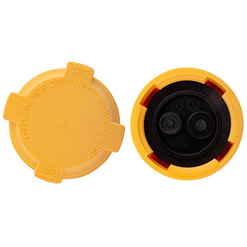 Boxi Coolant Overflow Tank Recovery Bottle Expansion Reservoir With Cap Compatible With Ford Focus 2000 2001 2002 2003 2004 2005 2006 2007 (2.0L & 2.3L Engines Only) 3S4Z8A080Ac 5S4Z8101Aa 603-216 #TOP5