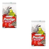 Versele-Laga Prestige Parrots | Paquete Doble | 2 x 1 kg | Alimento Complementario para Loros | con Semillas de Girasol