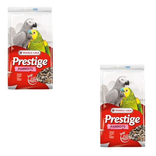 Versele-Laga Prestige Perroquets | Pack Double | 2 x 1 kg | Aliment complémentaire pour perroquets | avec graines de Tournesol