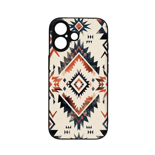 qizjio Western Phone Case Shockproof Protective Aztec Phone Cover for iPhone 17