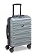 DELSEY Paris Kabinen-Koffer für Damen und Herren | Kleiner Cabin-Trolley 40 x 23 x 55 cm aus hochwertigem, robustem Polycarbonat Material | Erweiterbar & Teleskopgriff| Meteor Serie