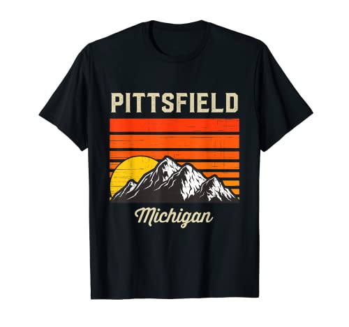 Pittsfield Michigan Hometown City State USA T-Shirt