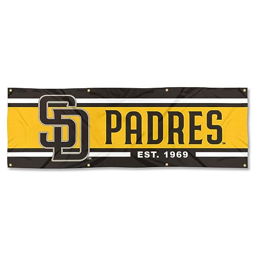 San Diego Padres Large 2x6 Foot Banner