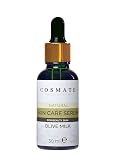 Cosmate Skin Care Serum with Olive Milk for Beauty Skin, Face Moisturizer, Lotion for Dry Skin, Anti