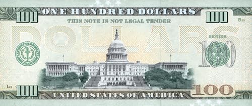 IMPACTO COLECCIONABLES | Nevada Souvenir Dollar Note – Novelty Collectible Banknote with UV Details (Not Legal Tender), Part of The 50 U.S. States Commemorative Collection
